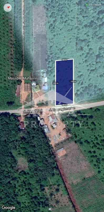 disewakan tanah jalan trans kalimantan