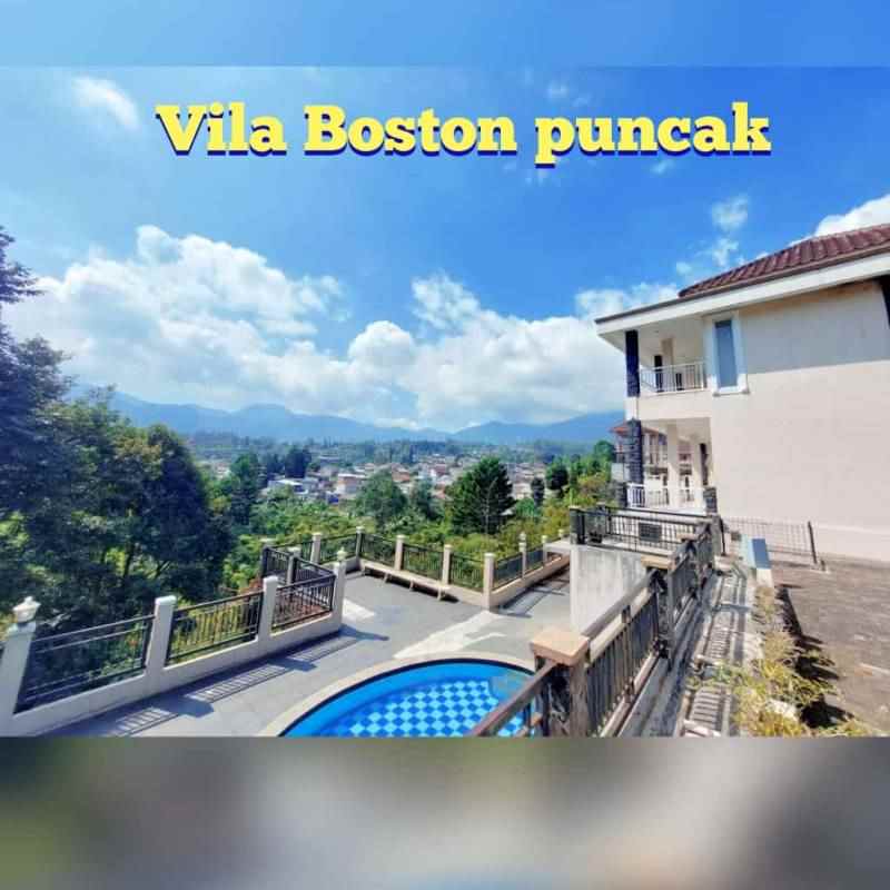 Disewakan Villa Boston Di Puncak Dengan Mountain View Pr1962