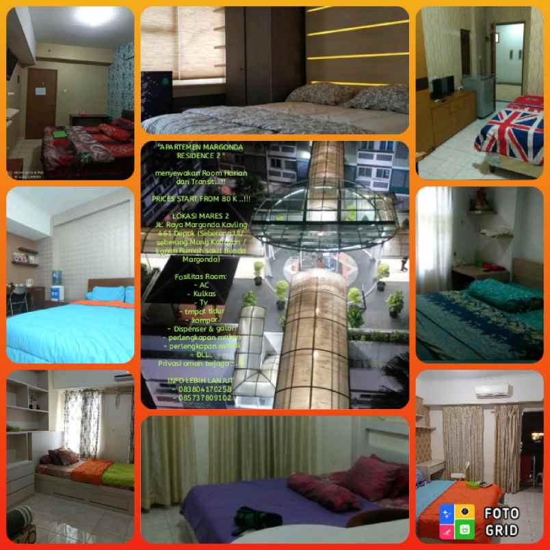 hotel jln margonda raya sebrang