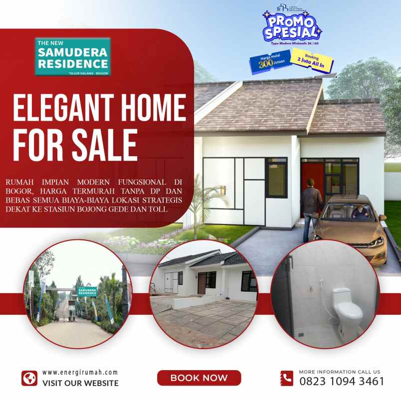 hunian tenang dan nyaman untuk tumbuh kembang anak