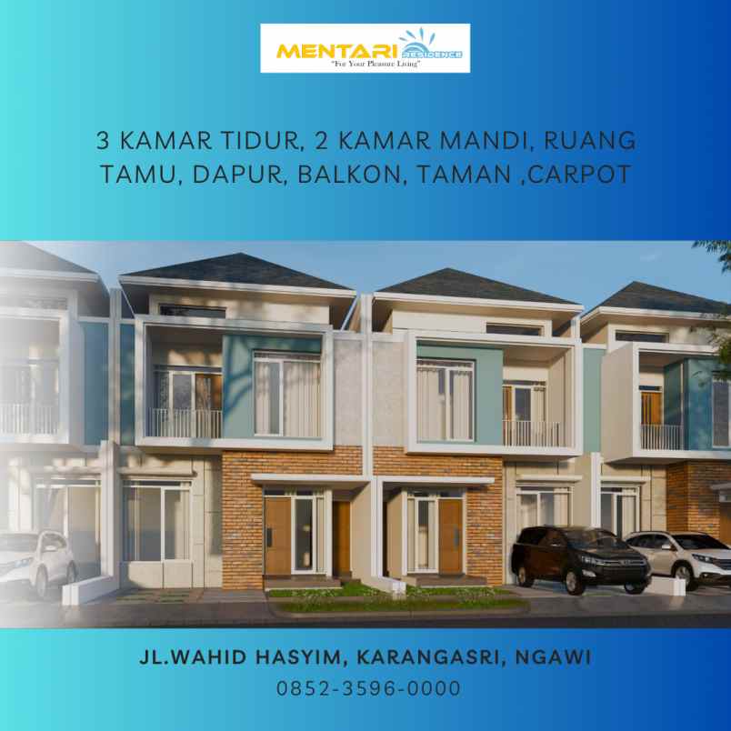 hunian terbaik di ngawi tanpa bi cheking