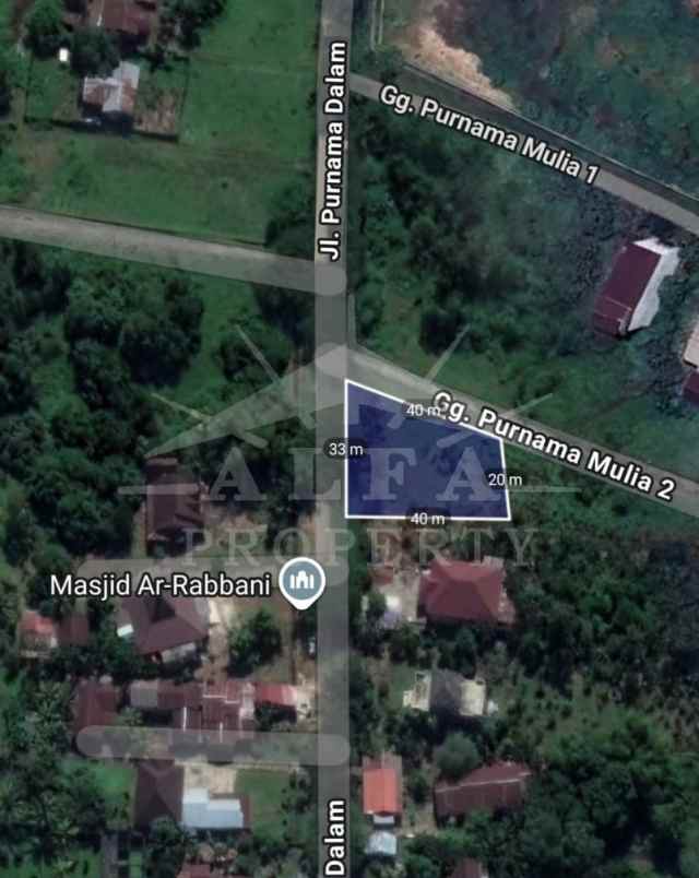 jual cepat tanah cck bgn ruko rumah kantor cafe