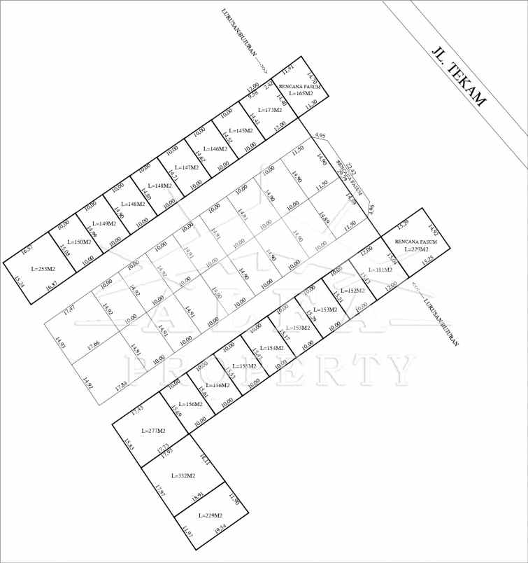 jual murah tanah shm kavling cluster siap bangun rumah