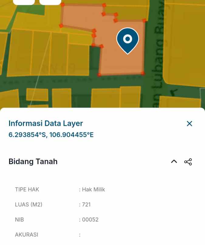 jual tanah komersial hook strategis