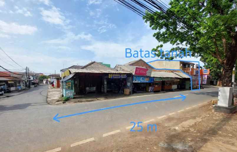 jual tanah komersial hook strategis