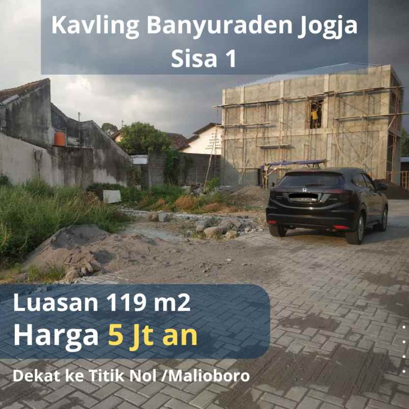 kavling dekat malioboro nego