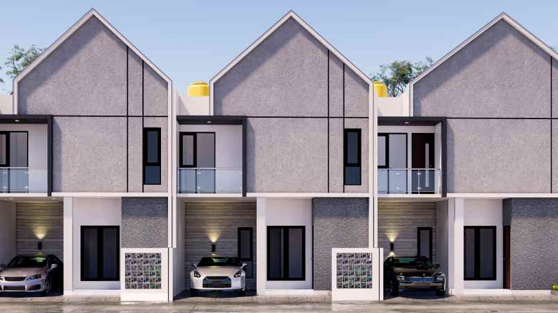 miliki rumah modern minimalis di cinunuk bandung
