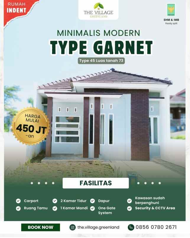 ready stock 500 jutaan rumah di kota malang