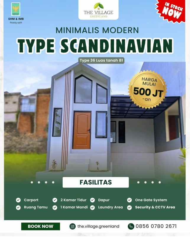 ready stock 500 jutaan rumah di kota malang