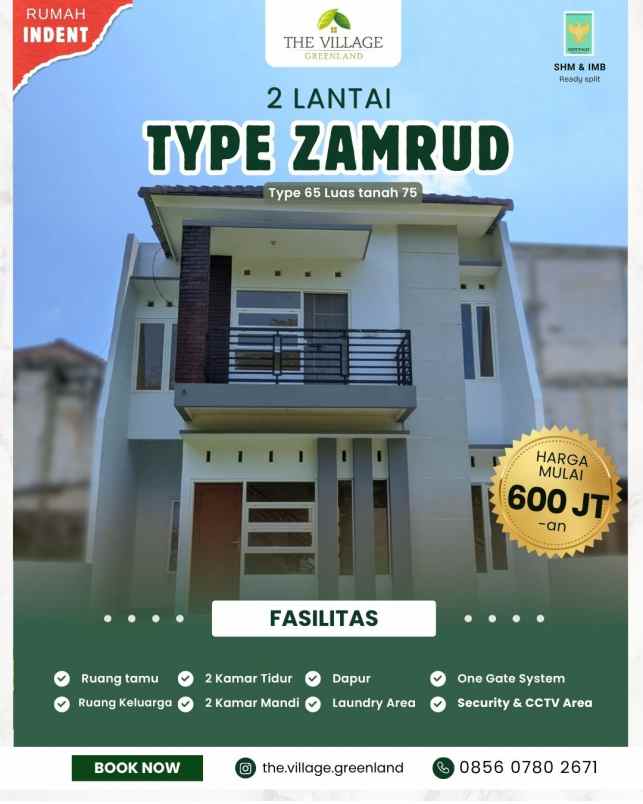 ready stock 500 jutaan rumah di kota malang