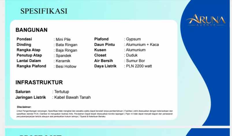 ruko baru murah puri jaya rajeg tangerang bebas banjir