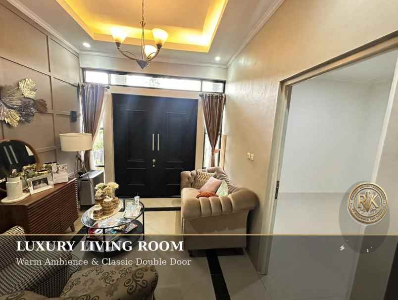 rumah 2 lantai lb 400m lt 210m strategis
