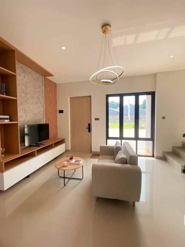 rumah 2 lantai selangkah ke binus school bsd