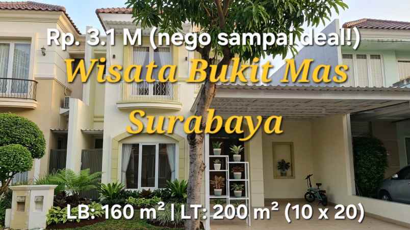 rumah bagus terawat jual bu