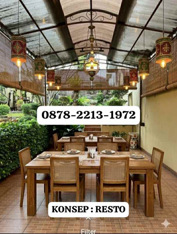 rumah bagus untuk rumah tinggal dan resto di ciganjur