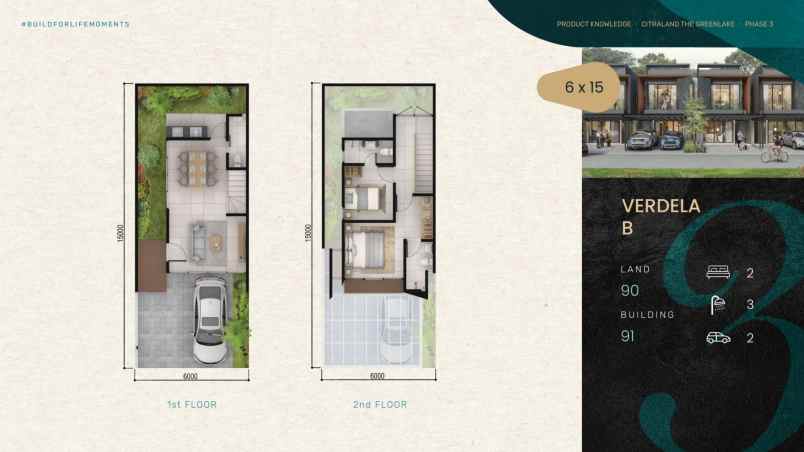 rumah baru dr citrland the greenlake phase 3 series v