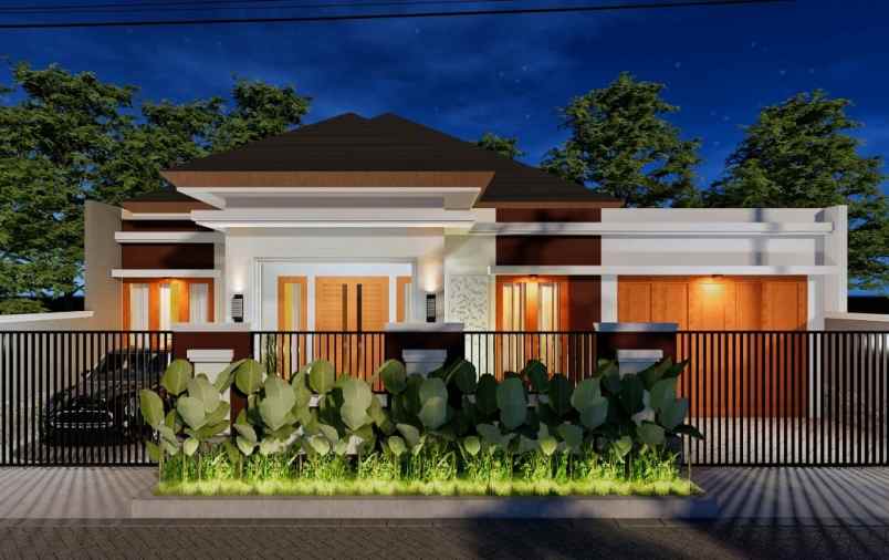 Rumah Cantik Desain Elegan Lingkungan Elit Lokasi Di Bsb City Semarang