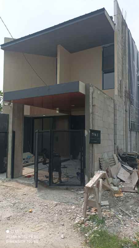 rumah cluster baru dalam komplek di jatiasih bekasi