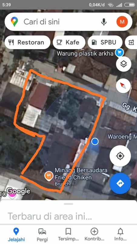 rumah dan tanah dijual