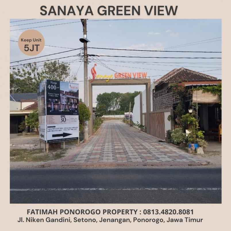 rumah di jalur utama ponorogo terlaris