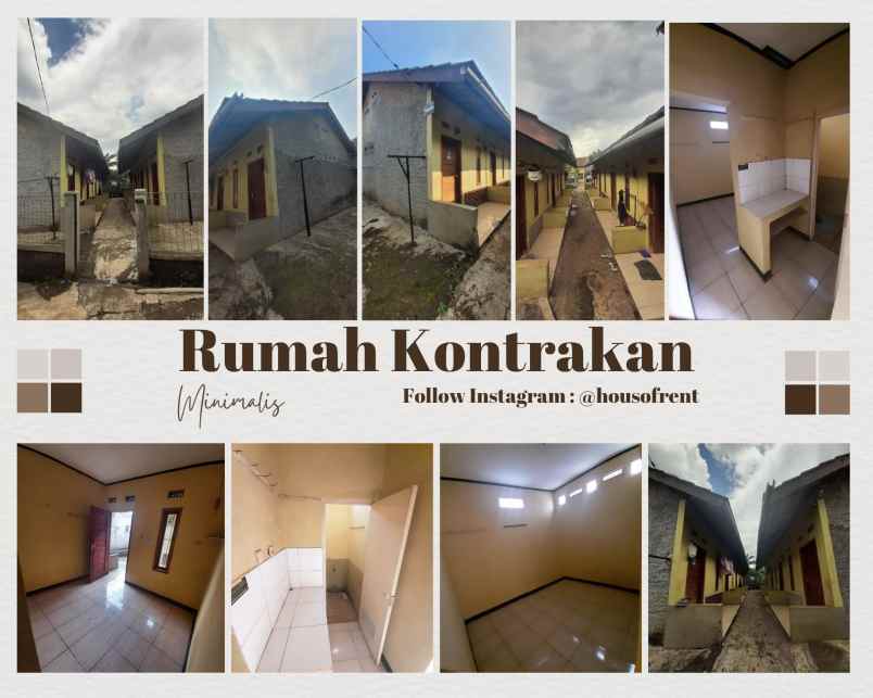 rumah di kontrakan bu hj entin