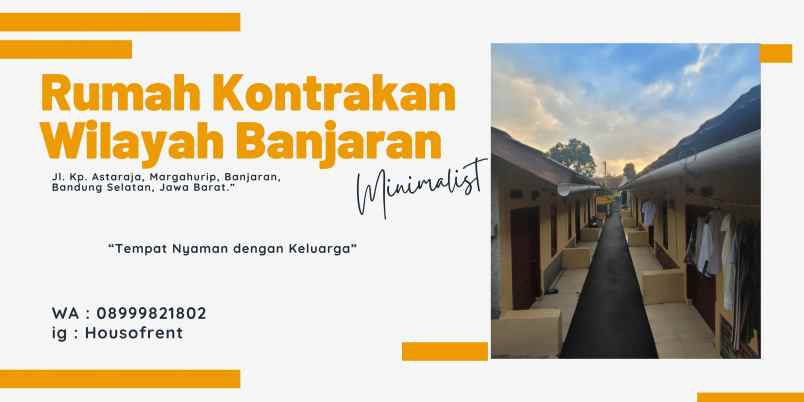 rumah di kontrakan bu hj entin