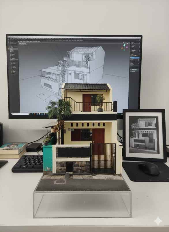 rumah di kontrakan bu hj entin