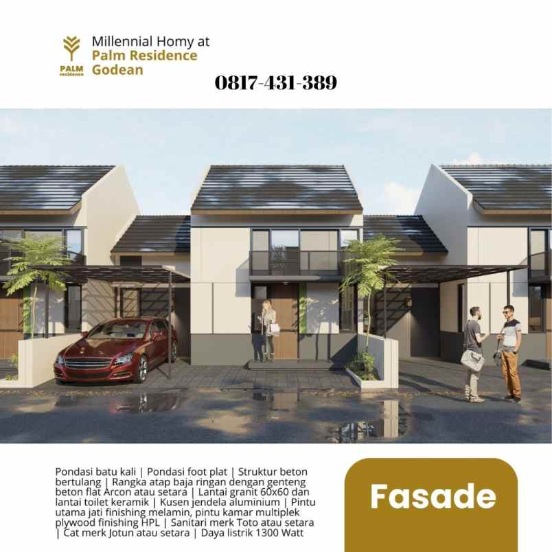 rumah dijual jogja dekat kelurahan sidokarto godean