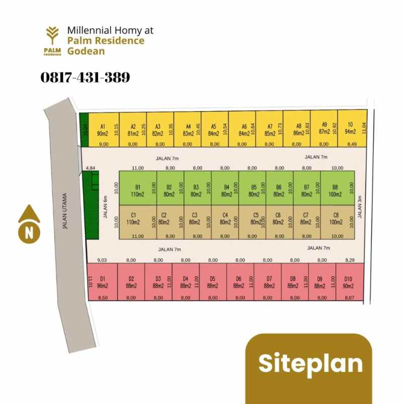 rumah dijual jogja dekat kelurahan sidokarto godean