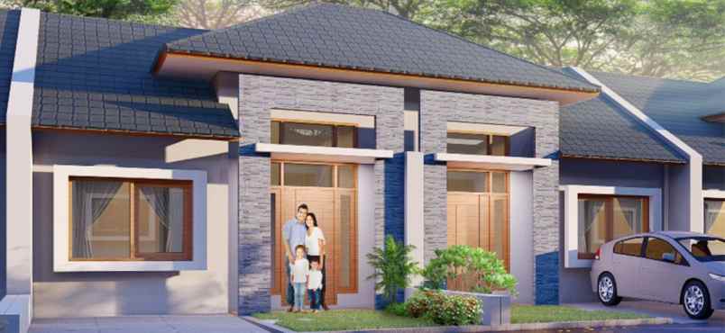 rumah jalan raya galuh mas karawang