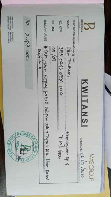 rumah jejalen tambun