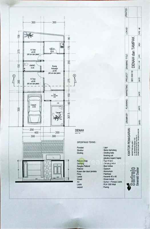 rumah kelurahan sarirejo gang meteor