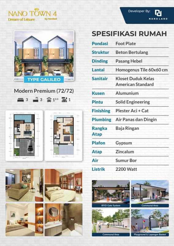 rumah kolam renang pribadi pamulang tangerang selatan