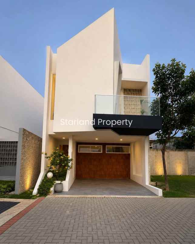 rumah luxury modern tropical di bintaro tangsel