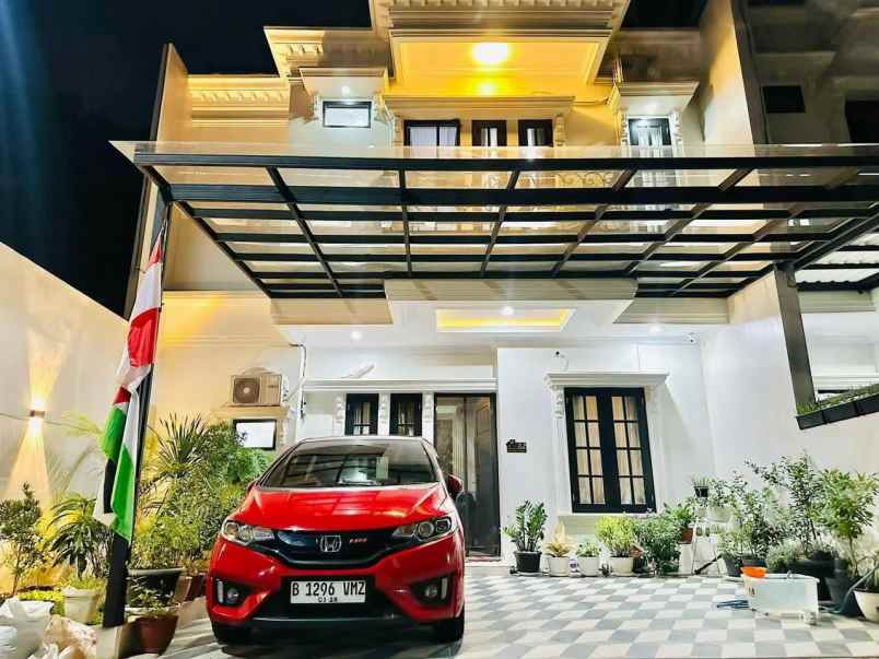 rumah modern 2 lantai jagakarsa