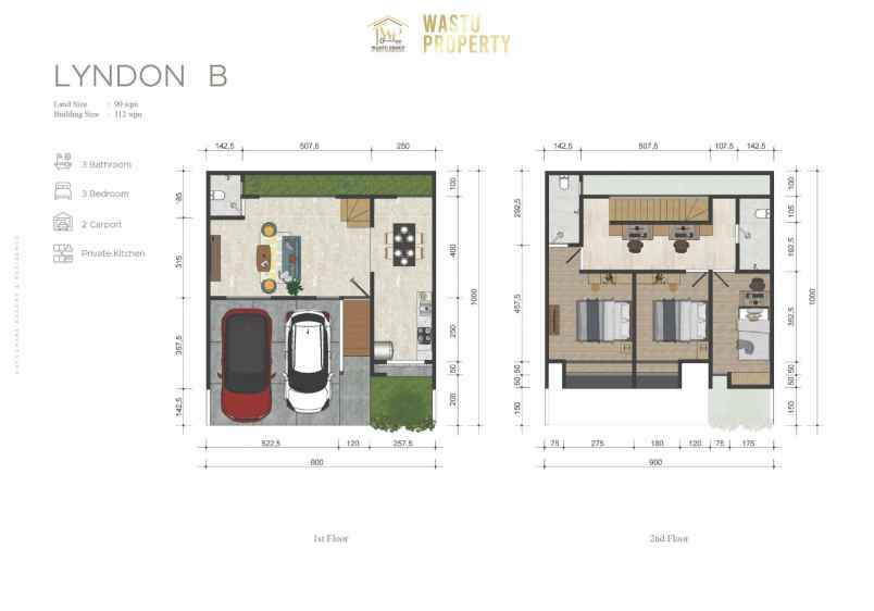 rumah modern one gate di kawasan strategis sleman