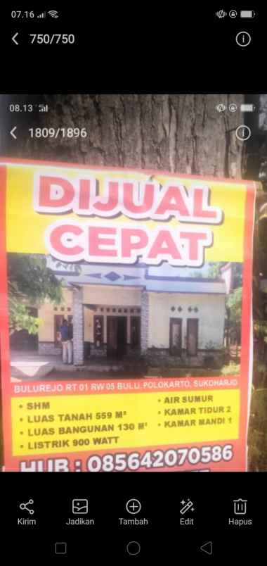 rumah murah halaman luas