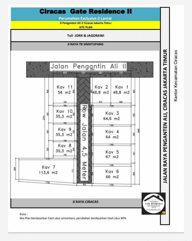 rumah penganten ali 2 ciracas