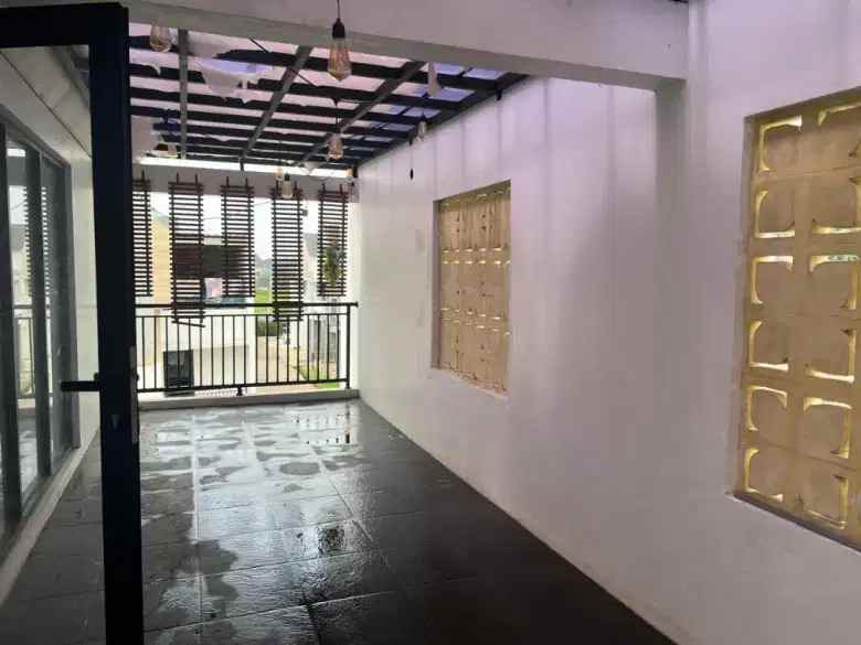 rumah sewa pondok aren langka ada rooftop