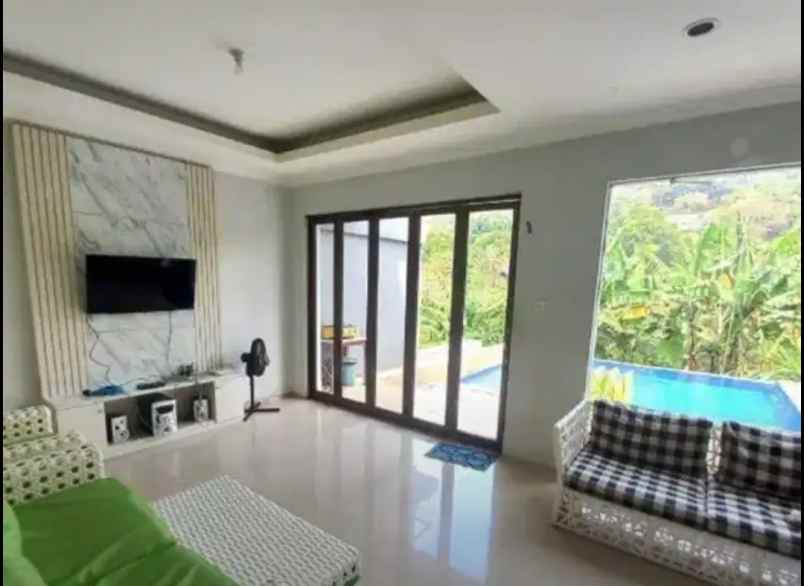 rumah villa fully furnished harga menarik dago resort