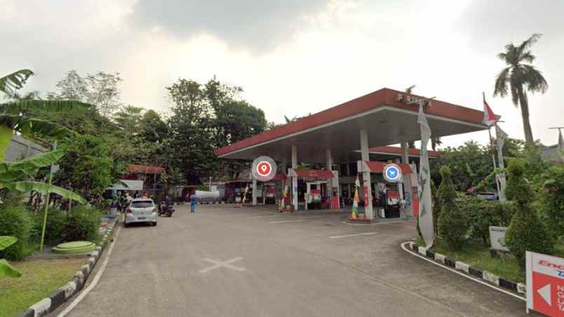 spbu dan tanah lebak bulus jakarta selatan