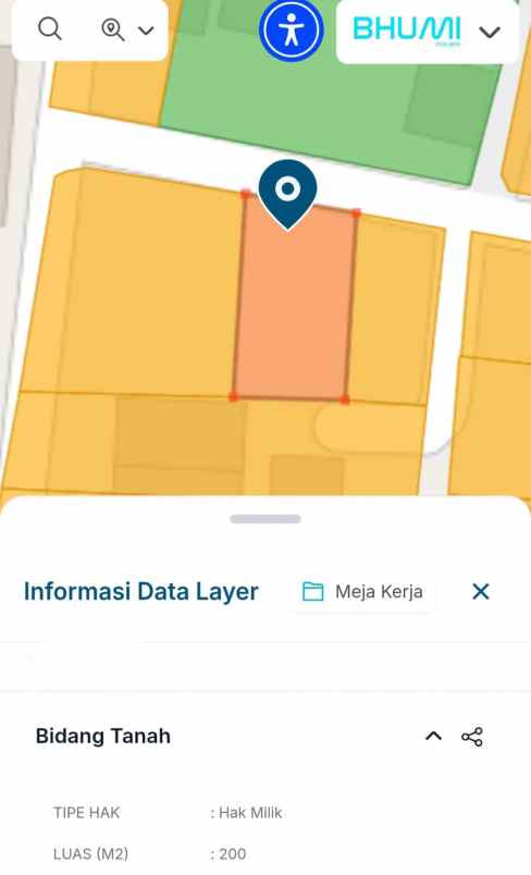 tanah dalam ringroad jogja 500 meter jogja city mall