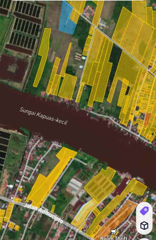 tanah jalan desa kapur kumpai