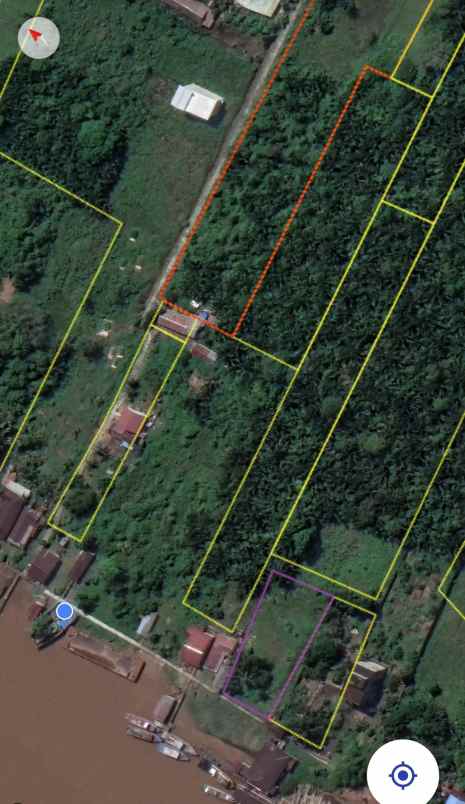 tanah jalan desa kapur kumpai