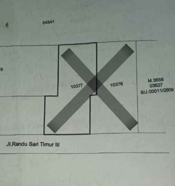 tanah murah antapani dekat arcamanik bandung