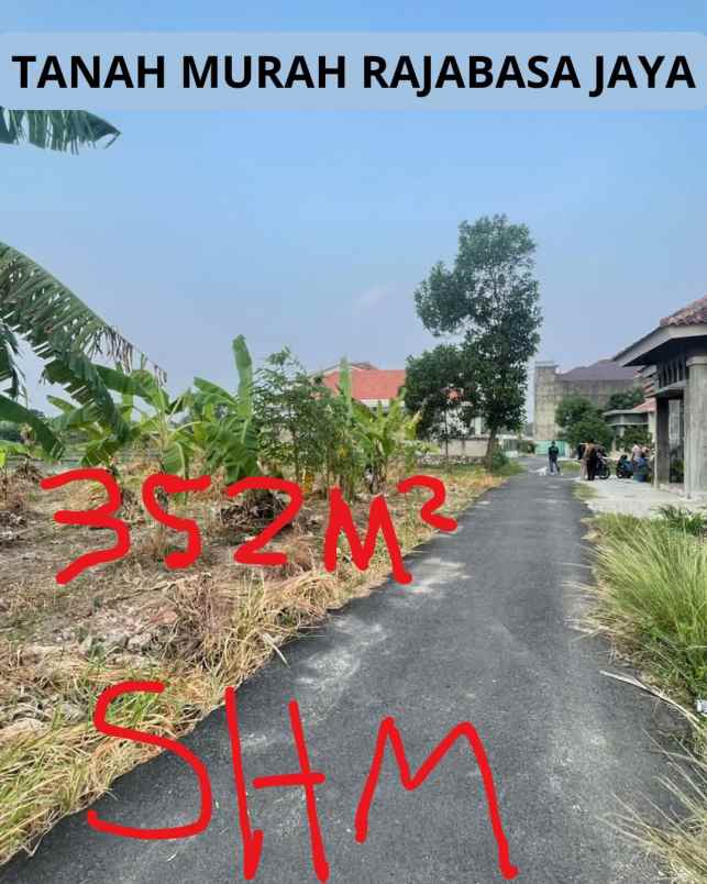tanah murah rajabasa jaya