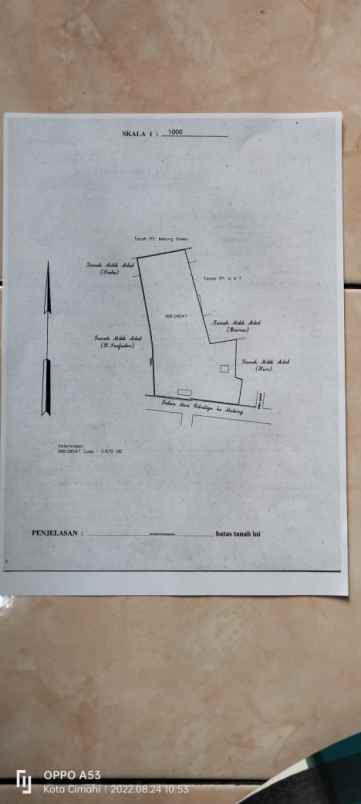tanah strategis di gempol sari