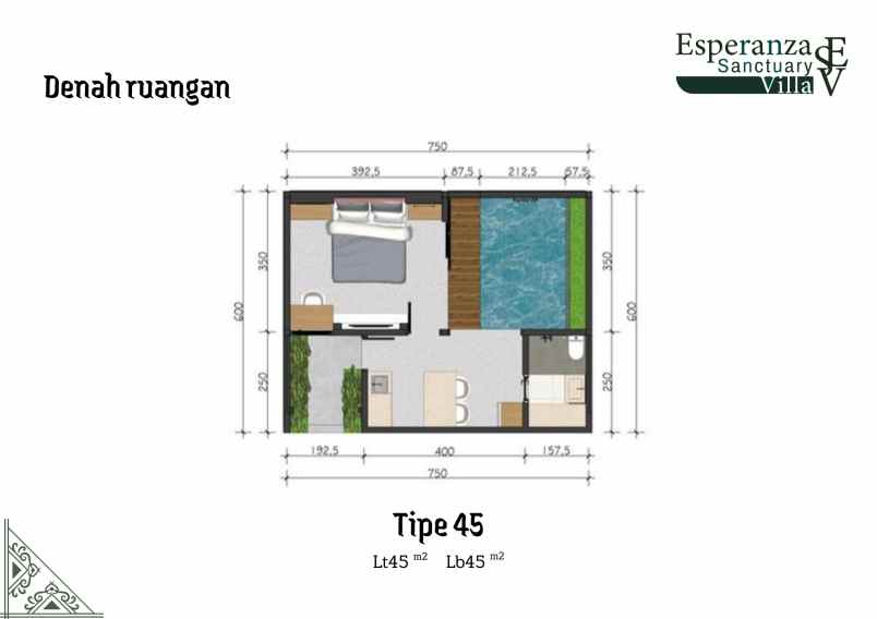 villa private pool esperanza sanctuary