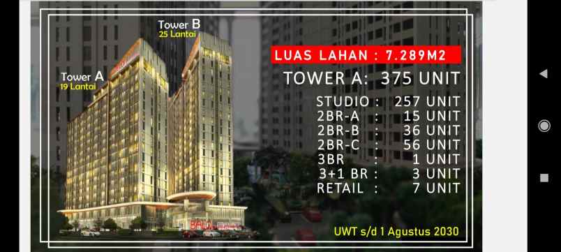 apartemen jl ahmad yani