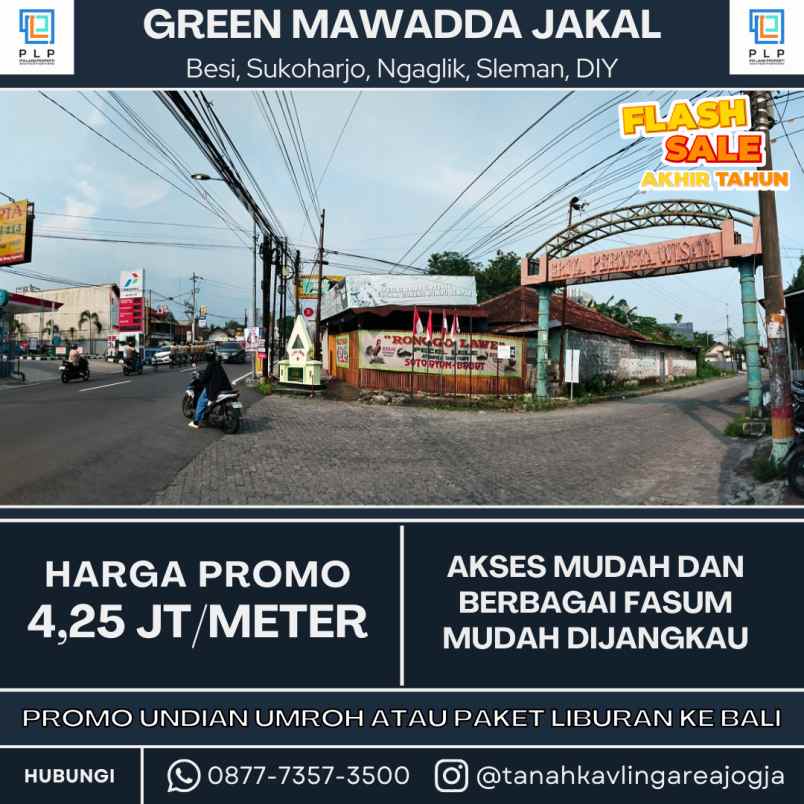 big sale tanah kavling murah area jakal km 13 5